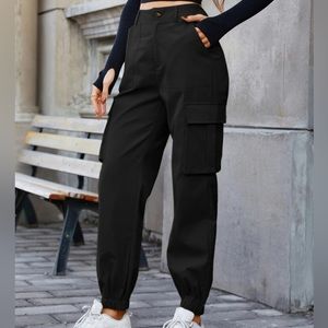 ✨SHEIN EZwear Slant Pocket Cargo Pants✨